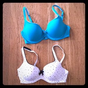 Two Victoria's Secret Bras